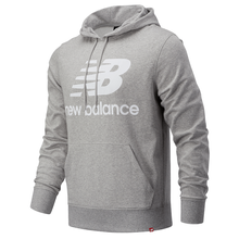 New Balance men's sweatshirt z klapturem Essentials Stacked Logo PO AG MT03558AG