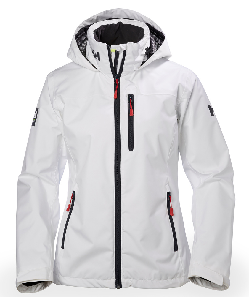 HELLY HANSEN W CREW HOODED MIDLAYER JACKET 33891-001