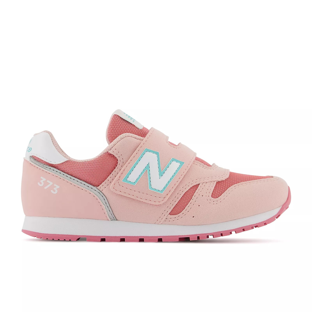 New Balance dziecięce buty zapinane na rzep YZ373JD2 - różowe