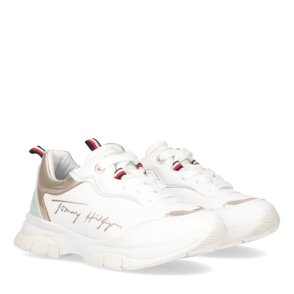 Tommy Hilfiger damen Sportschuhe T3A4-32164-0289X048 WHITE/PLATINUM