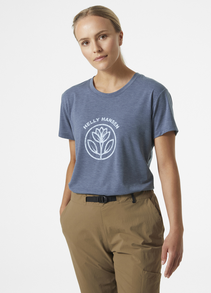 Helly Hansen T-Shirt W SKOG RECYCLED GRAPHIC TEE 63083 585