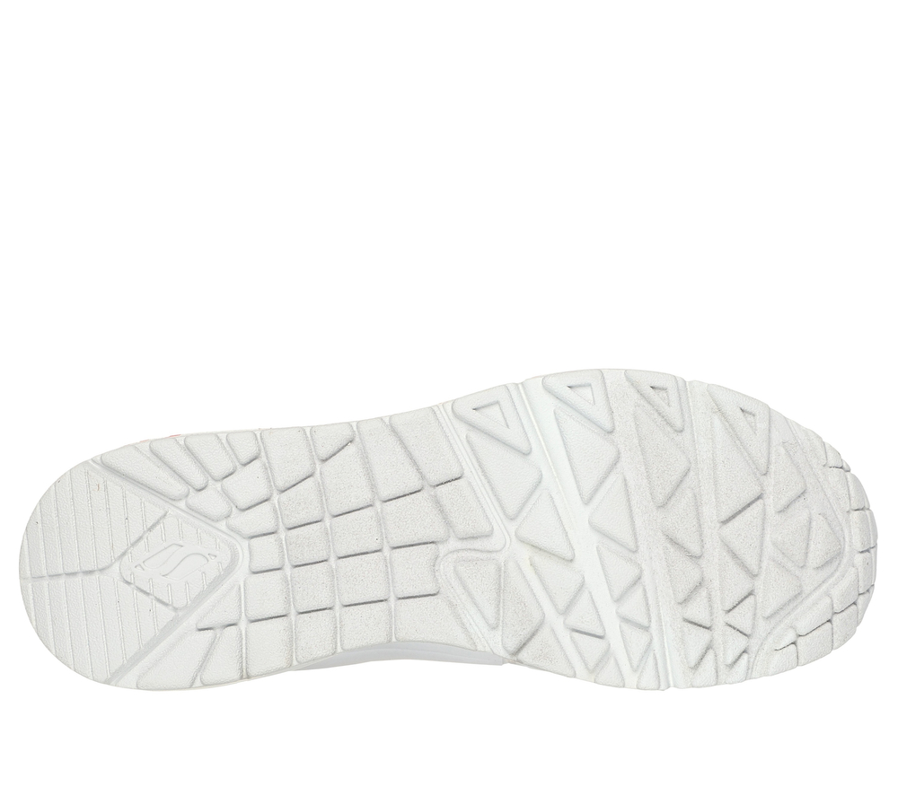 Skechers Sneakersy damskie Skechers x JGoldcrown: Uno - Spread the Love 155507 WCRL