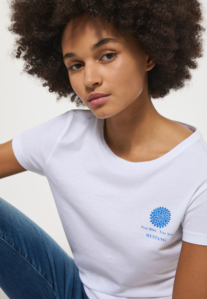 Mustang Damen Alexia C CHESTPRINT T-Shirt 1013384 2045