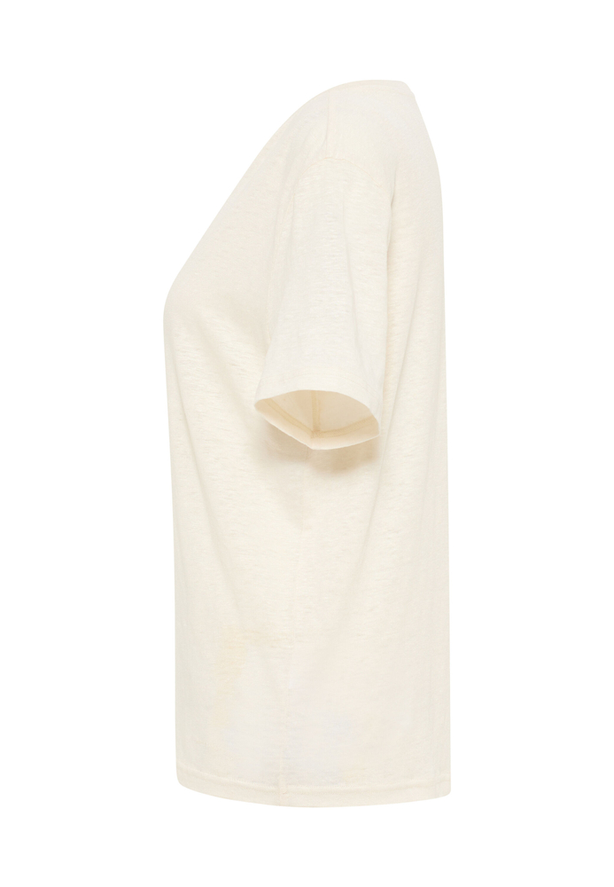 Mustang Damen-T-Shirt ALINA C LINEN 1013788 2045