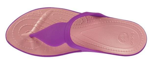 Crocs RIO FLIP W vibrant violet/melon