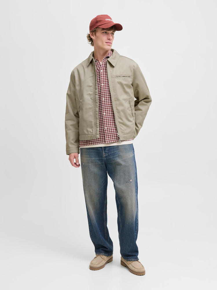 Jack&Jones Pilotenjacke JORNORREBRO WORKER JACKET 12282903 LAUREL OAK