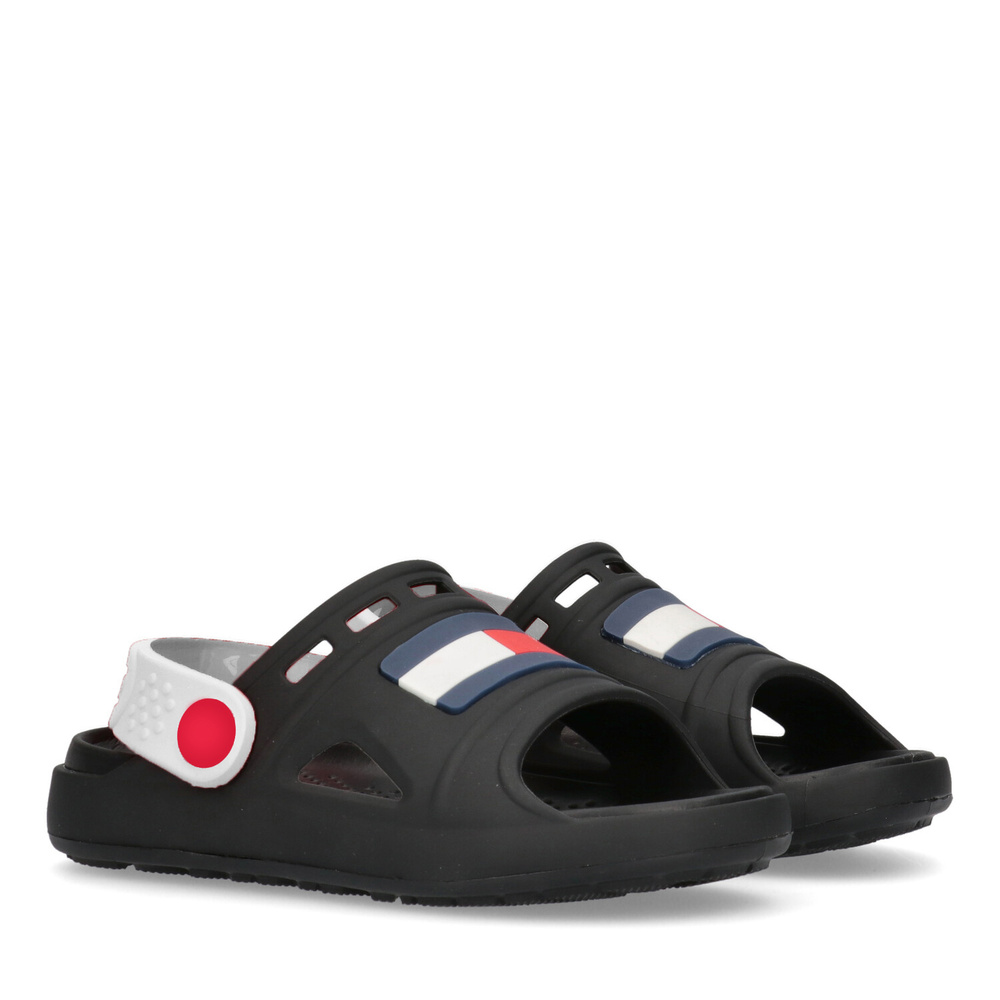 Tommy Hilfiger children's sandals T1B2-32262-0083X001 Black/White