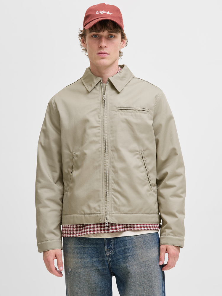 Jack&Jones Pilotenjacke JORNORREBRO WORKER JACKET 12282903 LAUREL OAK