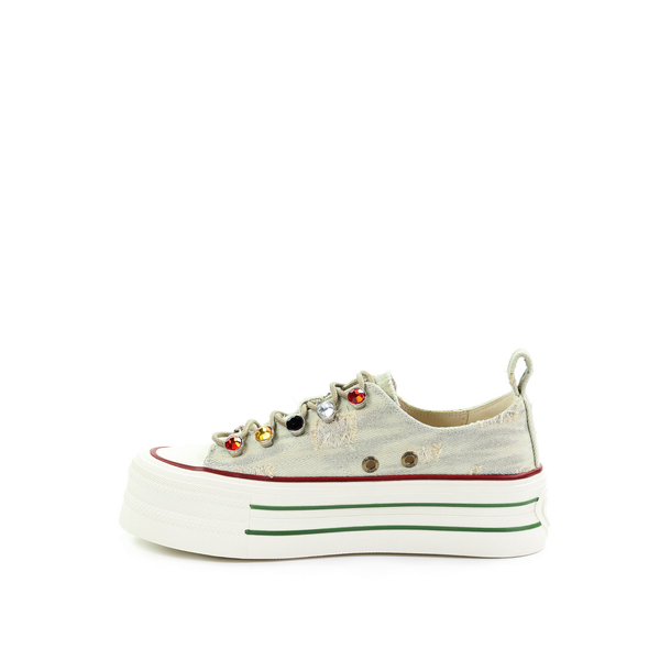 GOE Women's beige sneakers RR2N4105 BEIGE