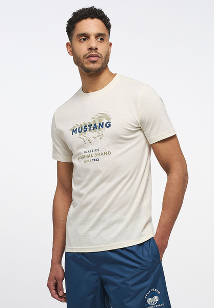 Mustang męska koszulka t-shirt ALEX C PRINT 1013828-8001
