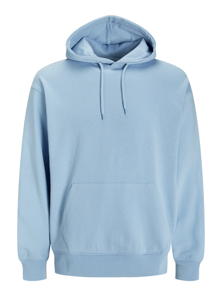Jack&Jones męska bluza z kapturem JJESTAR BASIC SWEAT HOOD NOOS 12257852 CHAMBRAY BLUE
