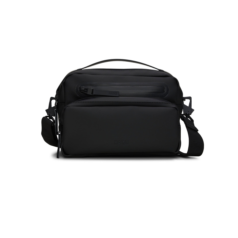 Rains wasserdichte Tasche 18x25x10 cm CARGO BOX BAG W3 14110 01 BLACK