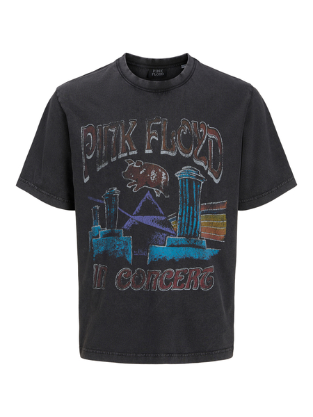 Jack&Jones-T-Shirt Pink Floyd TEE SS C.N. STYD 12290792 SCHWARZ