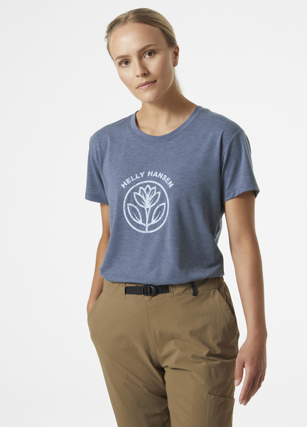 Helly Hansen T-Shirt W SKOG RECYCLED GRAPHIC TEE 63083 585