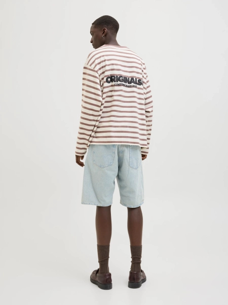 Jack&Jones męskie Jeansowe szorty JJIALEX JJORIGINAL SHORTS CB 307 SN 12259783 BLUE DENIM