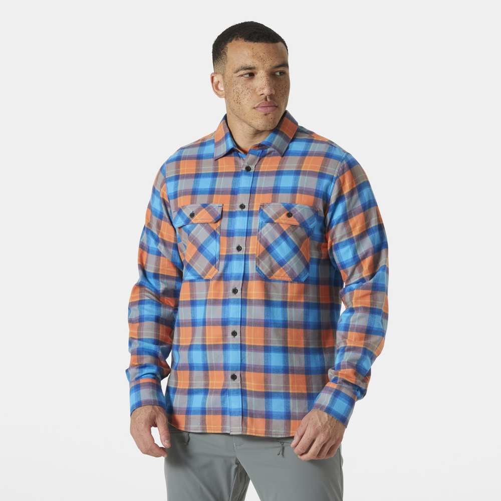 Helly Hansen flannel shirt LOKKA FLANNEL LS SHIRT 62731 304