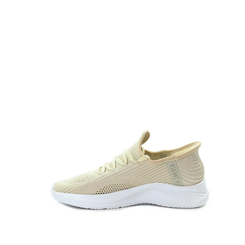 GOE Damskie sneakersy beżowe Slip-ins RR2N4089 BEIGE