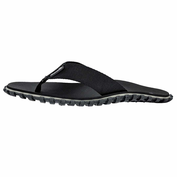 Gumbies - DUCKBILL unisex flip flops - BLACK