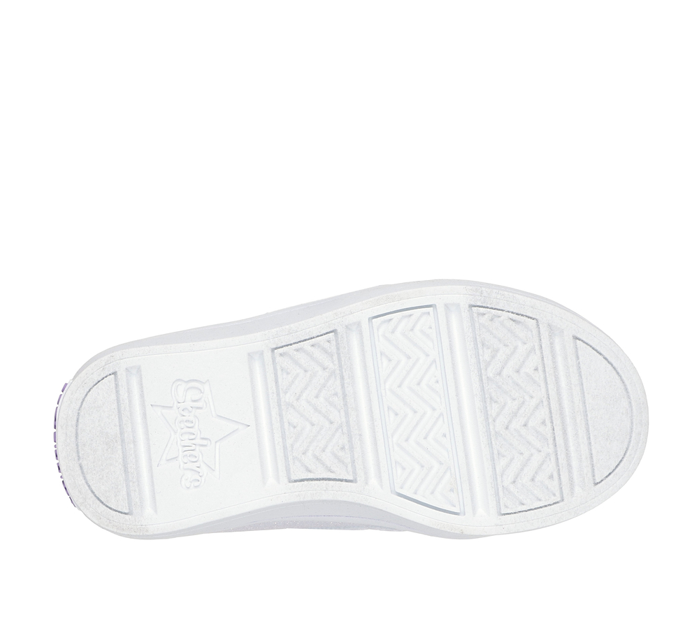 Skechers buty dziecięce Twinkle Toes - TWI-LITES 2.0 TUTU CUTE 314389N WLV white