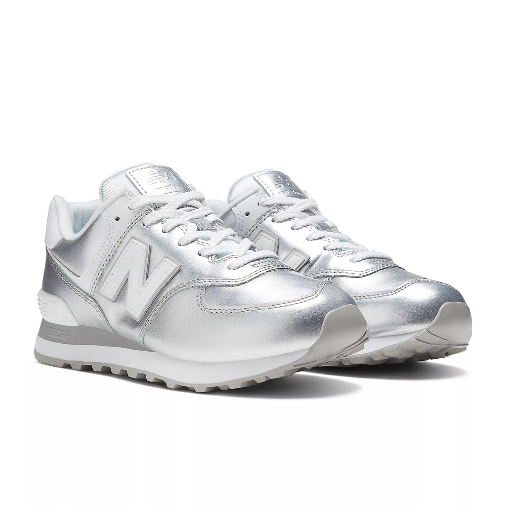 New Balance damskie buty sportowe WL574LA2 - srebrne