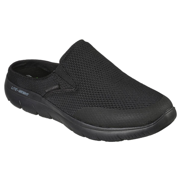 Skechers schwarz Schuhe Vindicator Flip-Flops 232296 BBK schwarz