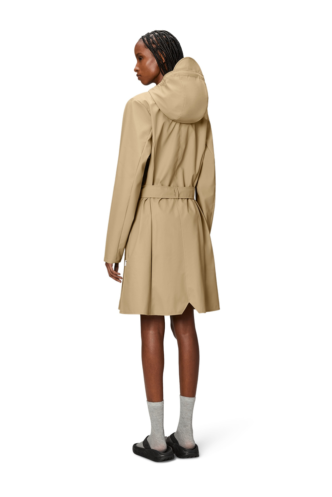 Rains women's mackintosh CURVE W JACKET W3 18130 24 SAND