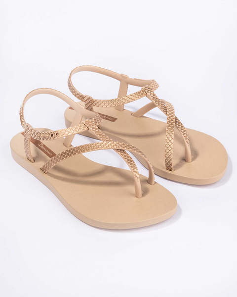 Ipanema Damen Sandalen Class Wish II Fem 82931 20811 BEIGE/GOLD