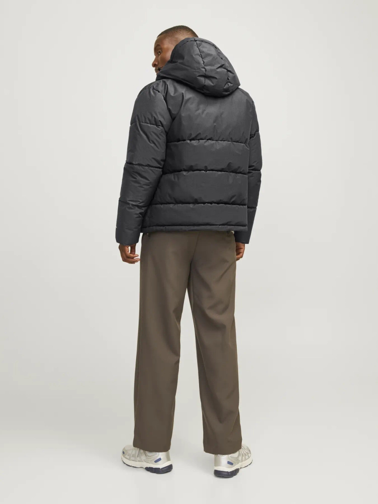 Jack&Jones Herren Daunen Winterjacke JJWORLD PUFFER JACKET 12259850 ASPHALT