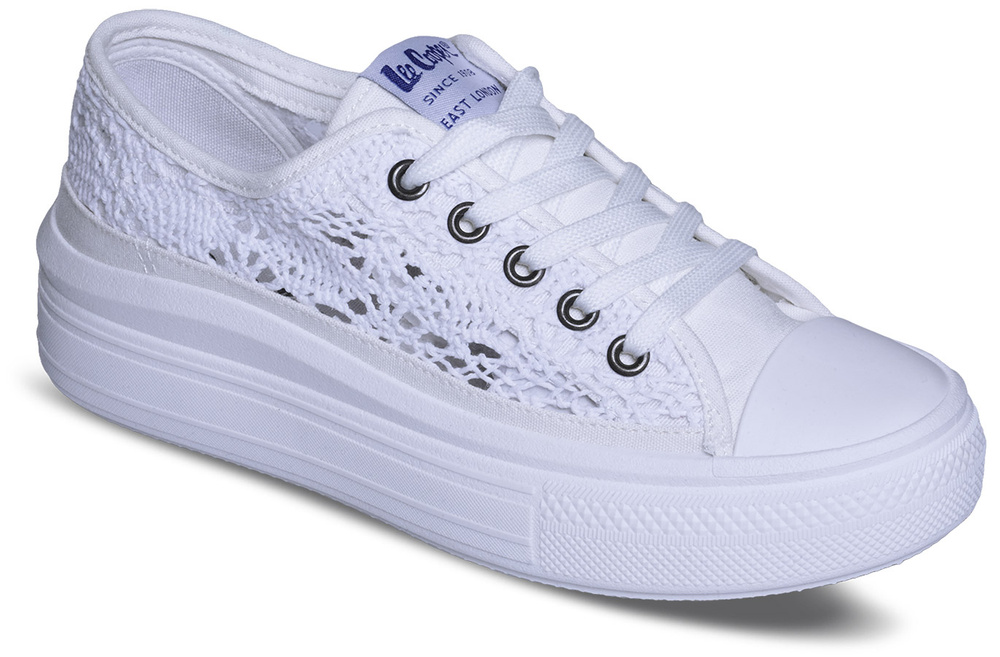 Lee Cooper damskie buty trampki LCW-23-44-1617L WHITE