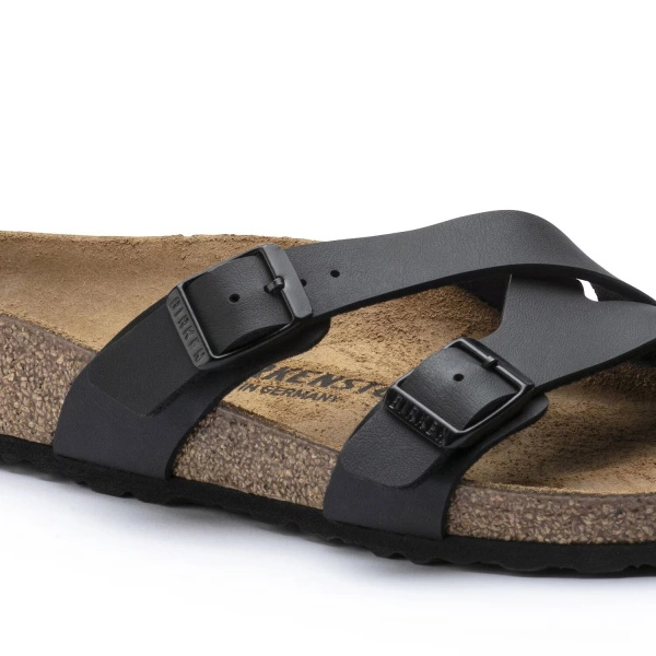 Birkenstock Damen YAO BALANCE II Sandalen 1016687 BLACK (schmale Weite)
