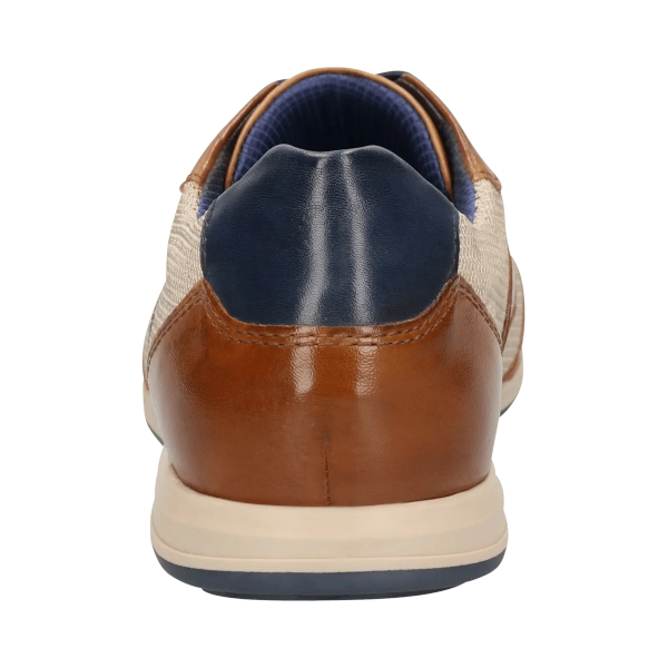 Bugatti men's sports shoes 311-A9Q05-4169-6352 COGNAC/BEIGE