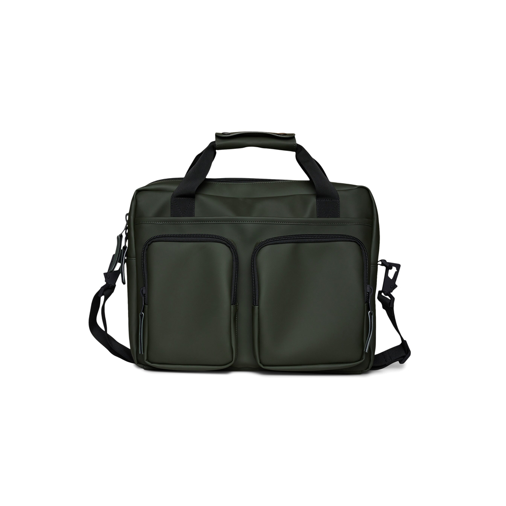 Rains Reisetasche 30x38x9 cm TEXEL TECH BAG W3 14250 03 GRÜN