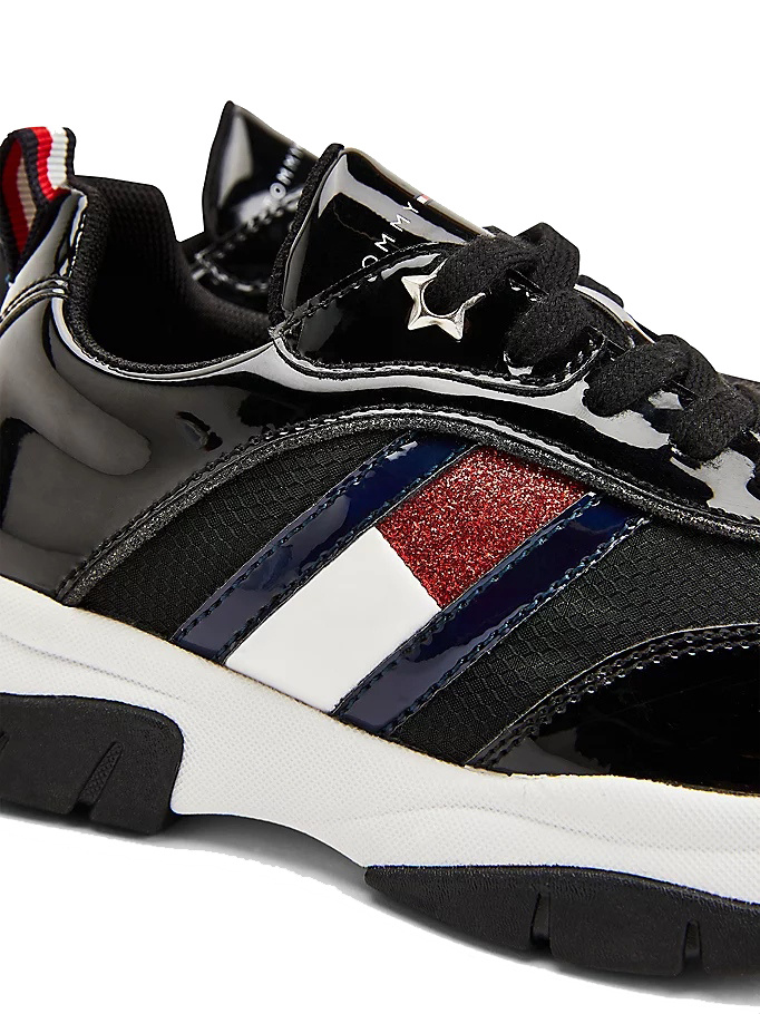 Tommy Hilfiger lacquered youth shoes T3A4-31179-1022999