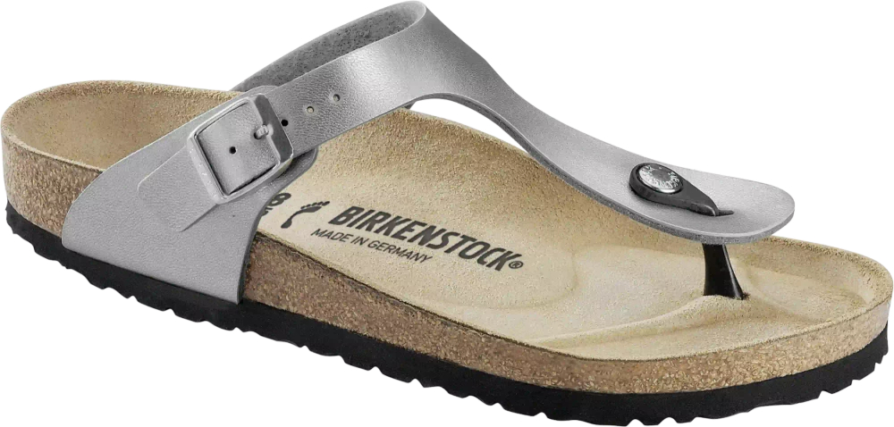 Birkenstock Flip Flops GIZEH BS 0043853 SILBER (schmale Weite)