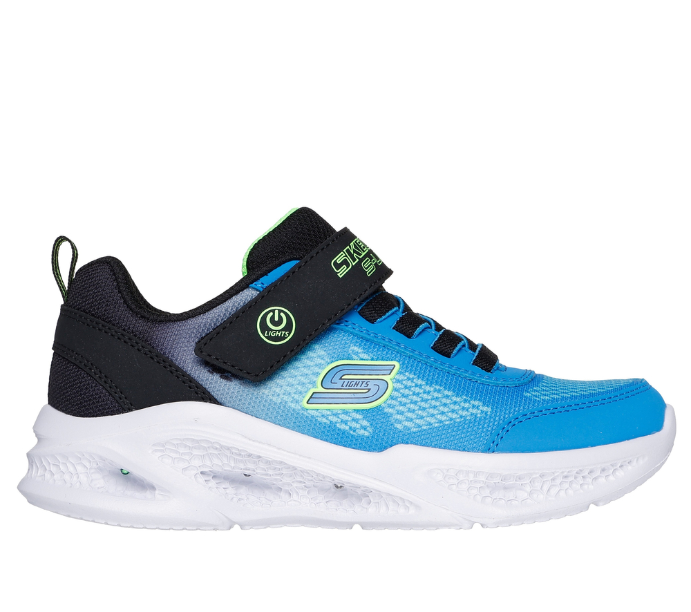Skechers Meteor-Lights children's shoes - Krendox 401495L BKBL black