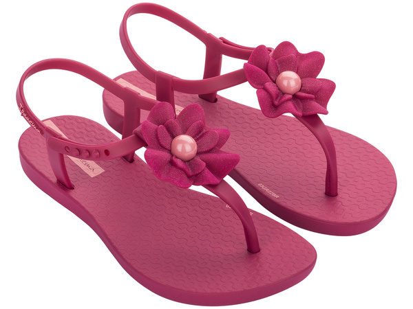 Ipanema CLASS FLORA dziecięce sandały 27018-AF383 PINK/DK PINK