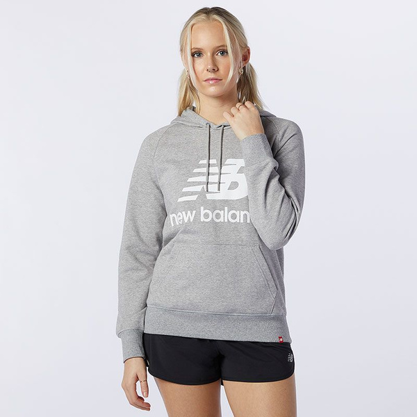 New Balance sweatshirt ESSENTIALS PULLOVER HOODIE AG women's WT03550AG