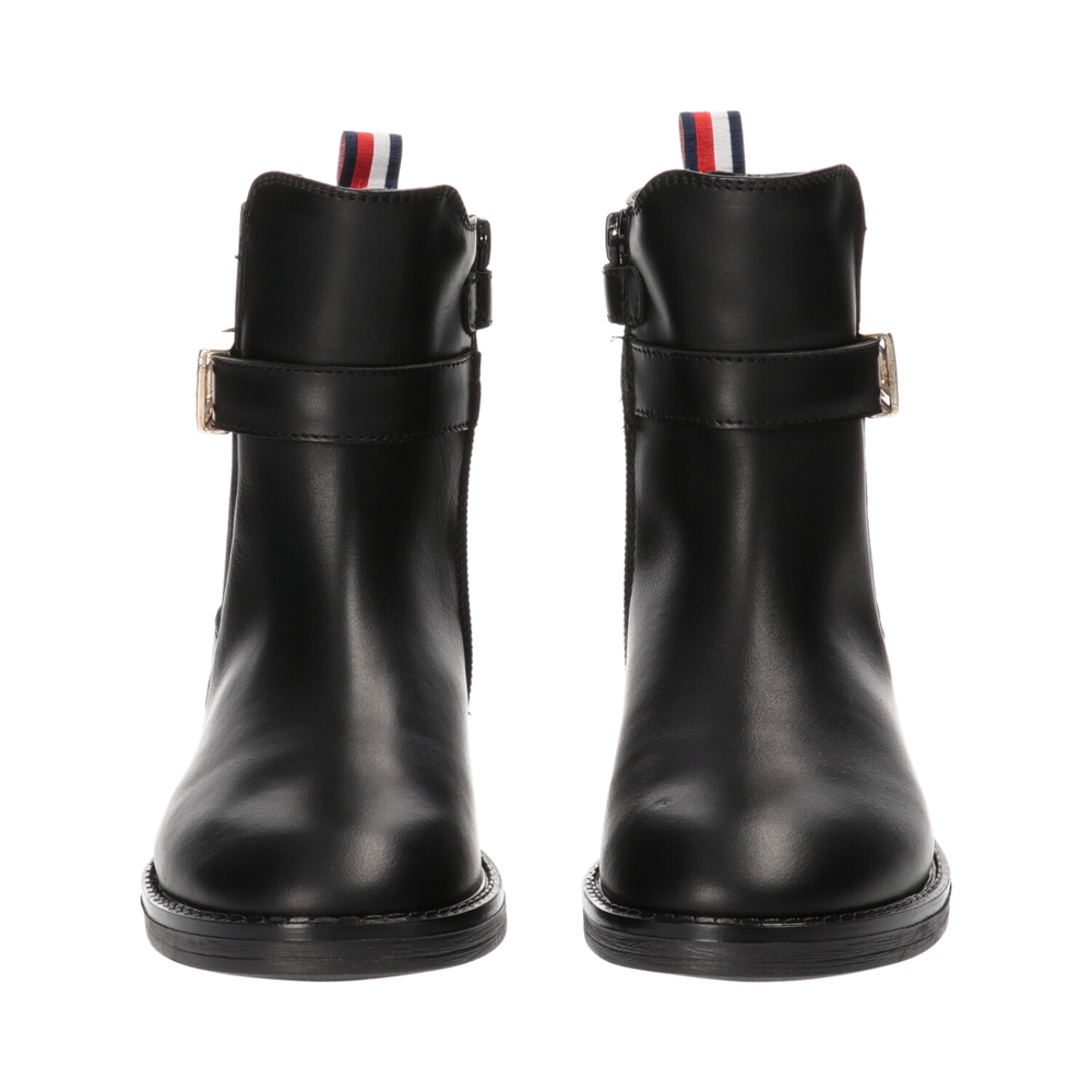 Tommy Hilfiger skórzane botki CHELSEA BOOT BLACK T4A5-33048-0036999-999