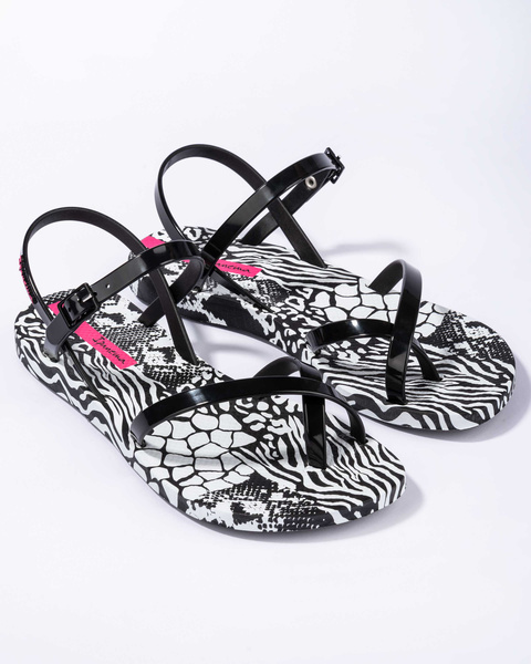Ipanema women's sandals Fashion Sand X Fem 83179 20829 BLACK/WHITE