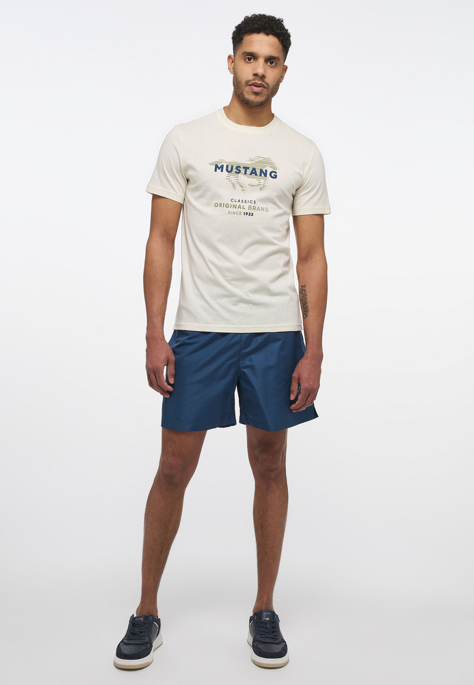 Mustang męska koszulka t-shirt ALEX C PRINT 1013828-8001