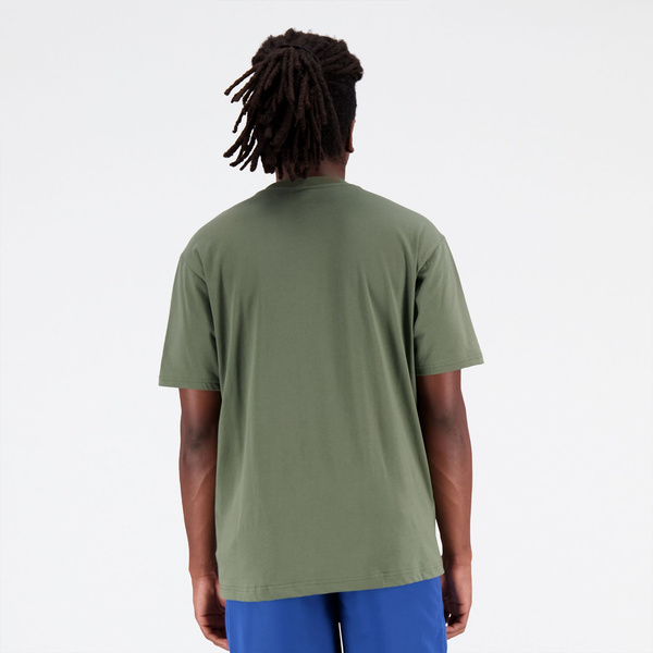 New Balance koszulka ESSENTIALS STACKED LOGO CO DON MT31541DON