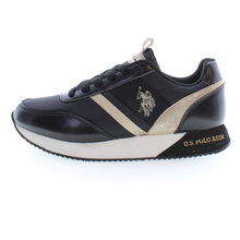 U.S. Damen Polo Sneakers NOBIW002-BLK schwarz