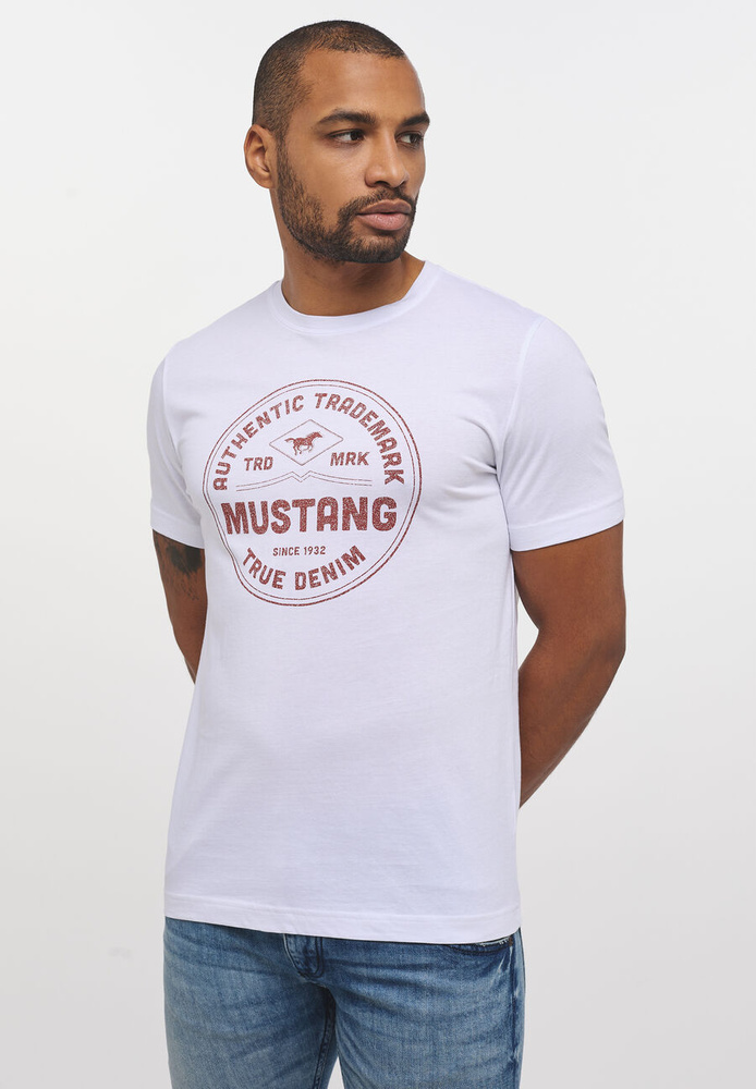 Mustang men's t-shirt ALEX C PRINT 1012517 2045