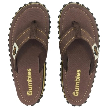 Gumbies Herren ISLANDER FLIP-FLOPS UNISEX CLASSIC BROWN Flip-Flops
