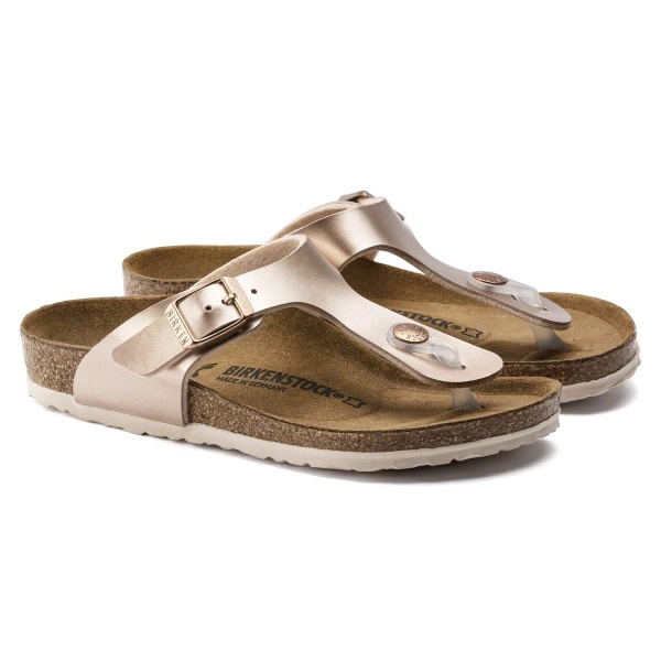 Birkenstock Flip Flops GIZEH KIDS BS 1012525 Electric Metallic Copper (Standardbreite)