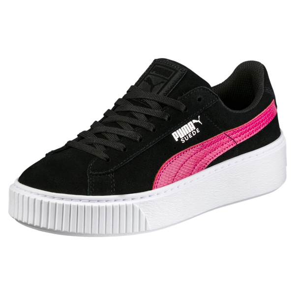 Puma damskie buty SUEDE PLATFORM SNK JR 363906 01