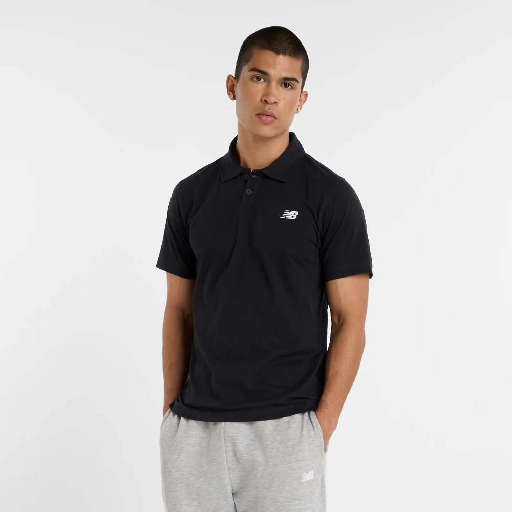 New Balance herren-T-Shirt JERSEY POLO BK MT51504BK
