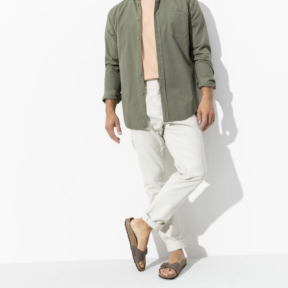 Birkenstock women's Madrid BS MOCHA flip-flops 0040093 (narrow width)