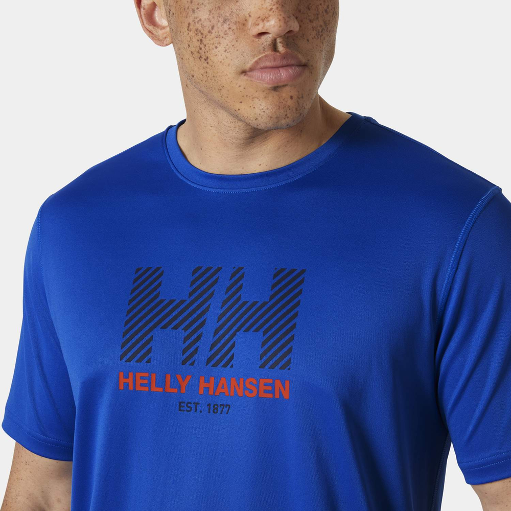 Helly Hansen men's t-shirt HH TECH GRAPHIC TSHIRT 2.0 49574 543