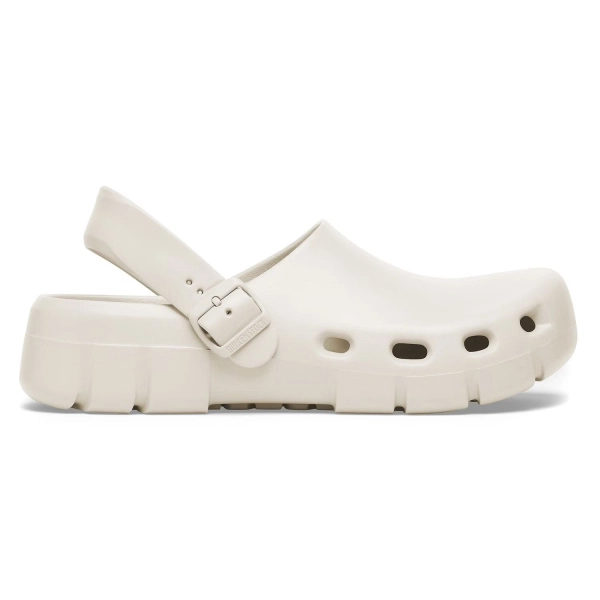 Birkenstock Clogs BIRKI FLOW EVA 1027706 EGGSHELL (Standardweite)